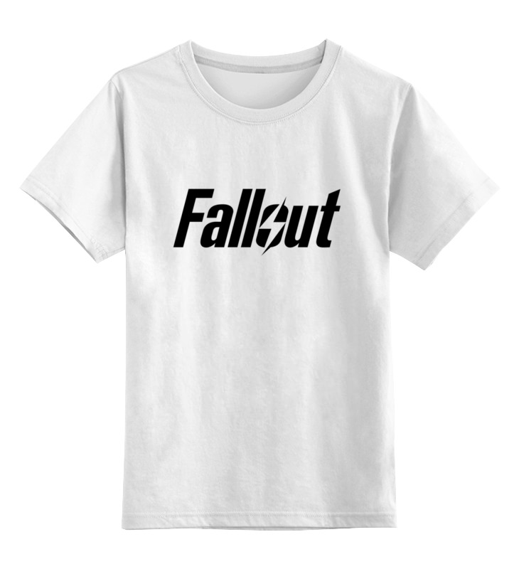 Printio Детская футболка классическая унисекс Fallout printio детская футболка классическая унисекс fallout big gun
