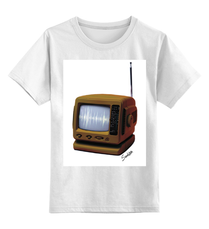 Printio Детская футболка классическая унисекс Retro tv