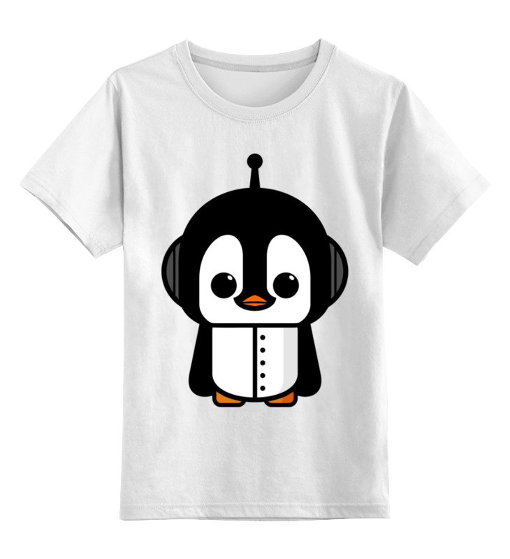 Printio Детская футболка классическая унисекс Пингвин printio детская футболка классическая унисекс веселый пингвин