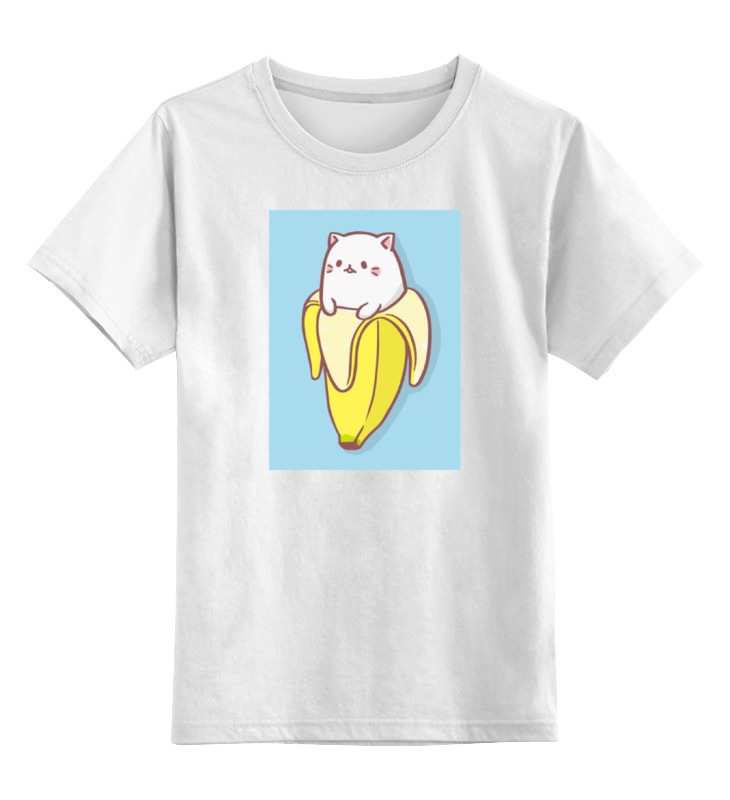 Printio Детская футболка классическая унисекс Бананька (bananya) printio детская футболка классическая унисекс милый котёнок