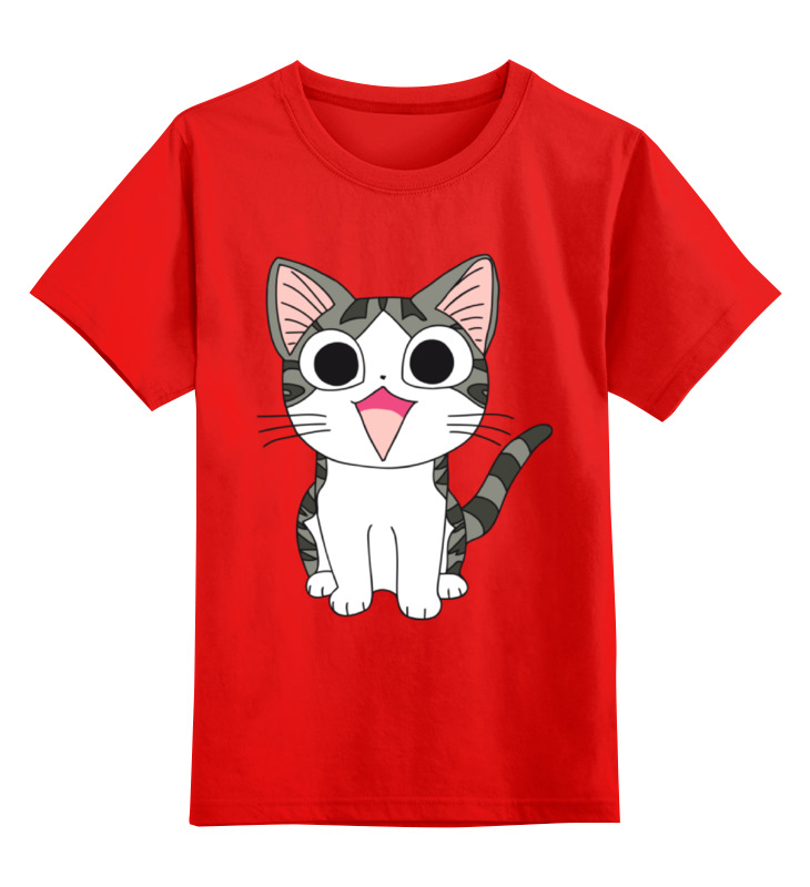 Printio Детская футболка классическая унисекс Милый котёнок printio детская футболка классическая унисекс милый котёнок