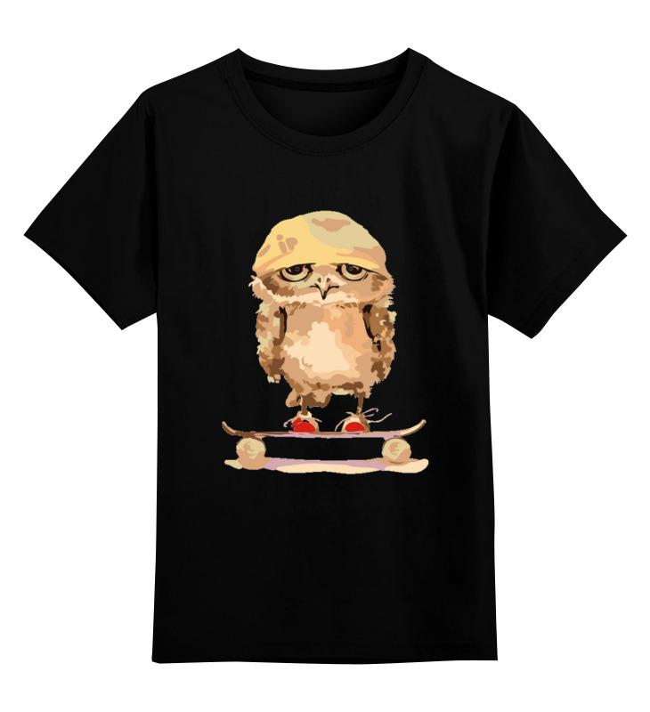 Printio Детская футболка классическая унисекс Сова! printio детская футболка классическая унисекс сова сова