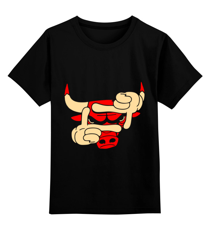 цена Printio Детская футболка классическая унисекс Злой бык