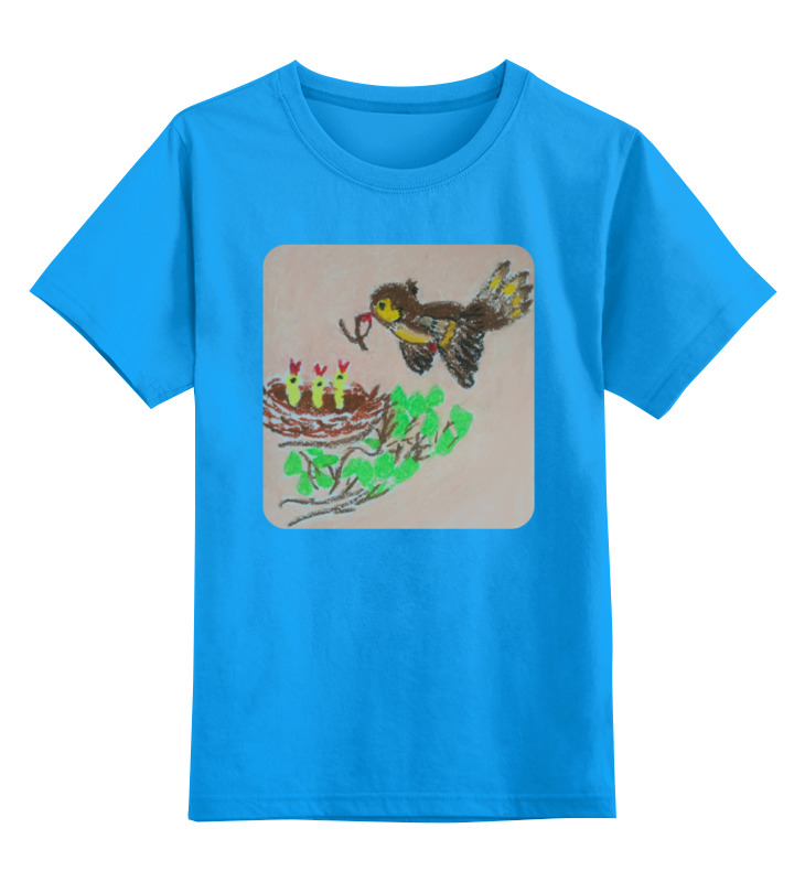 Printio Детская футболка классическая унисекс Птичка