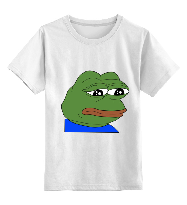 Printio Детская футболка классическая унисекс Sad frog