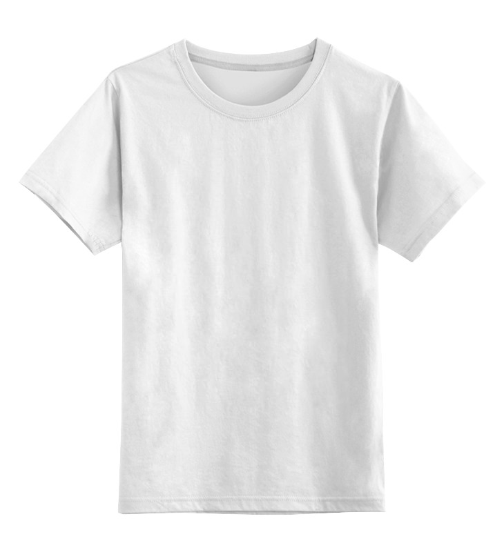 Printio Детская футболка классическая унисекс Просто белая, чистая, без принтов printio футболка с полной запечаткой мужская просто белая чистая без принтов