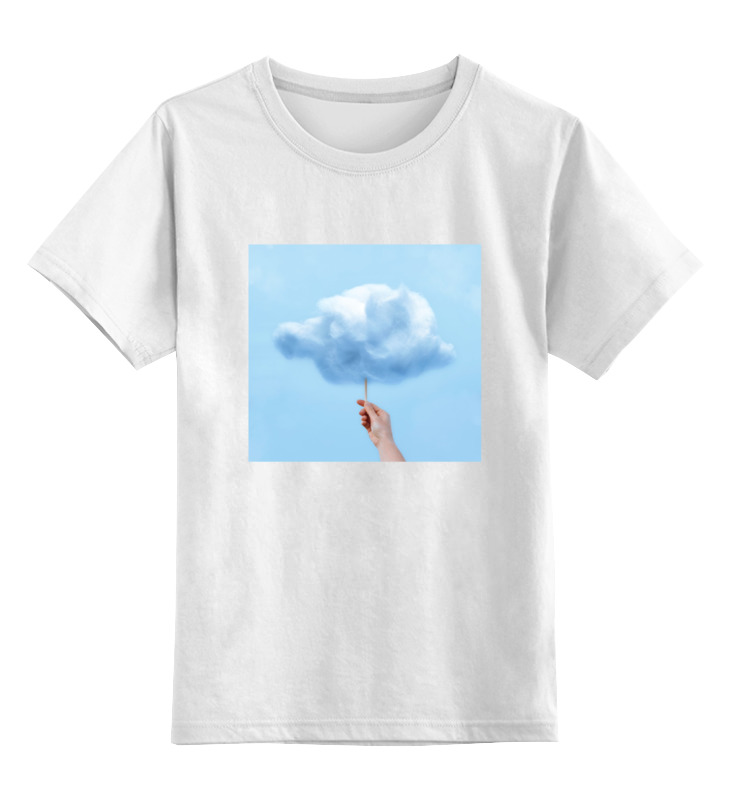 цена Printio Детская футболка классическая унисекс Детская облако