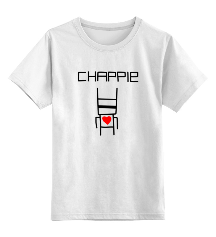 Printio Детская футболка классическая унисекс Чаппи printio детская футболка классическая унисекс чаппи