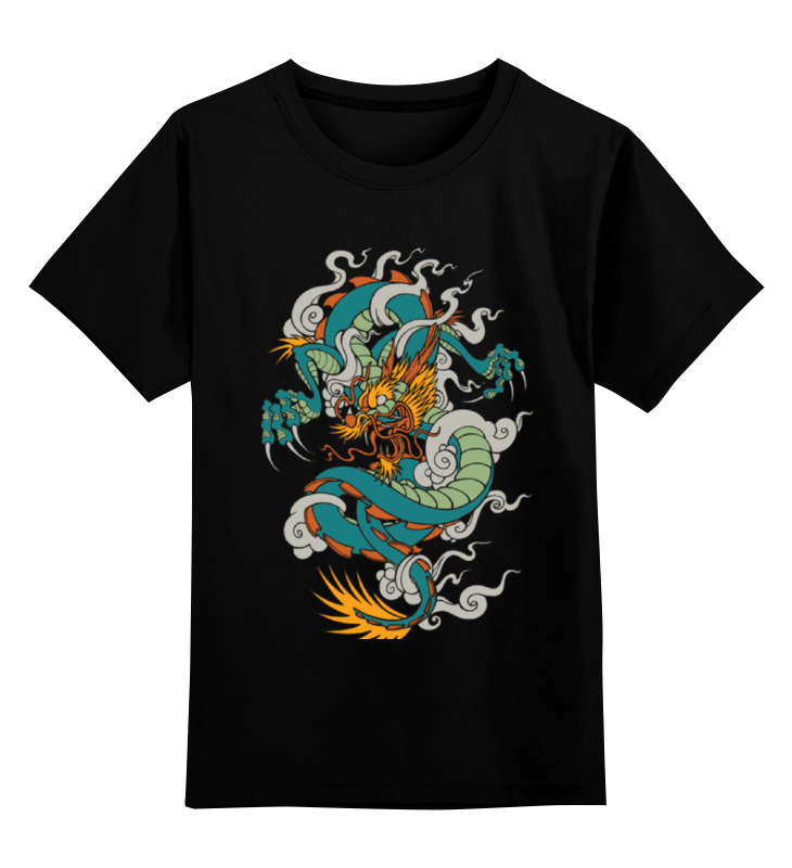 Printio Детская футболка классическая унисекс Дракон / dragon