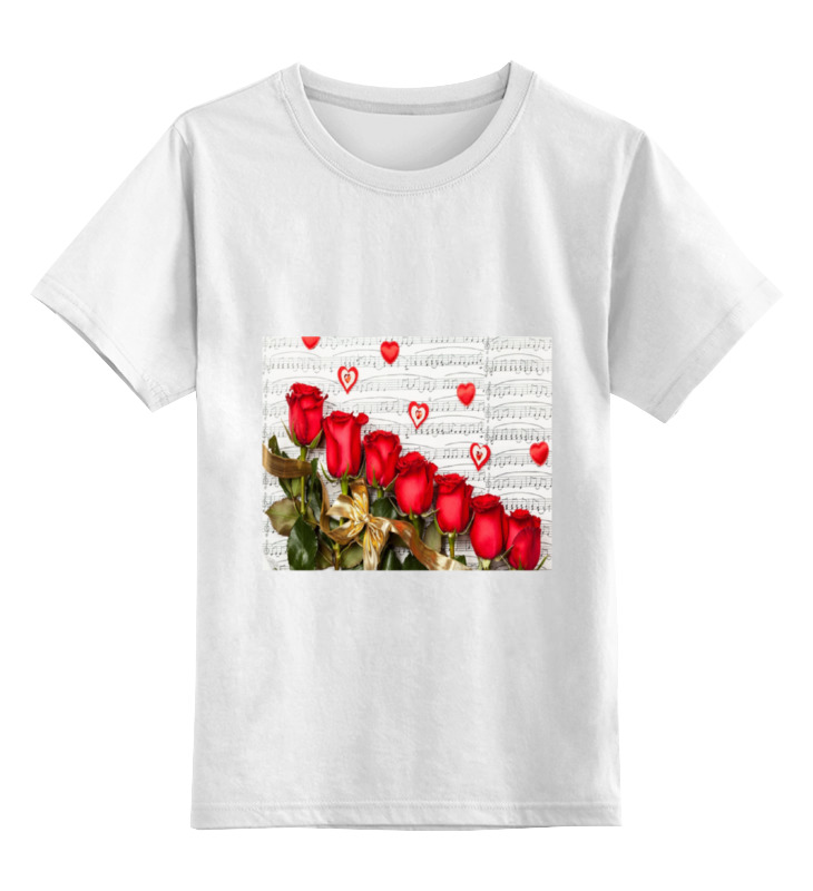 Printio Детская футболка классическая унисекс Цветы розы