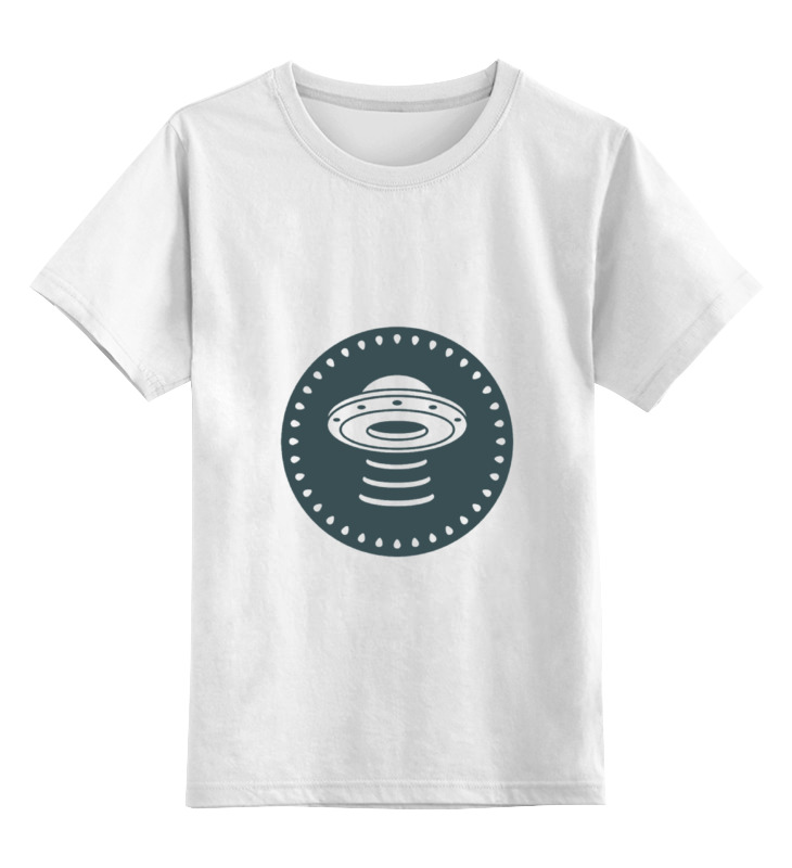 Printio Детская футболка классическая унисекс Неопознанный летающий объект мужская футболка летающий бульдог супермен m белый