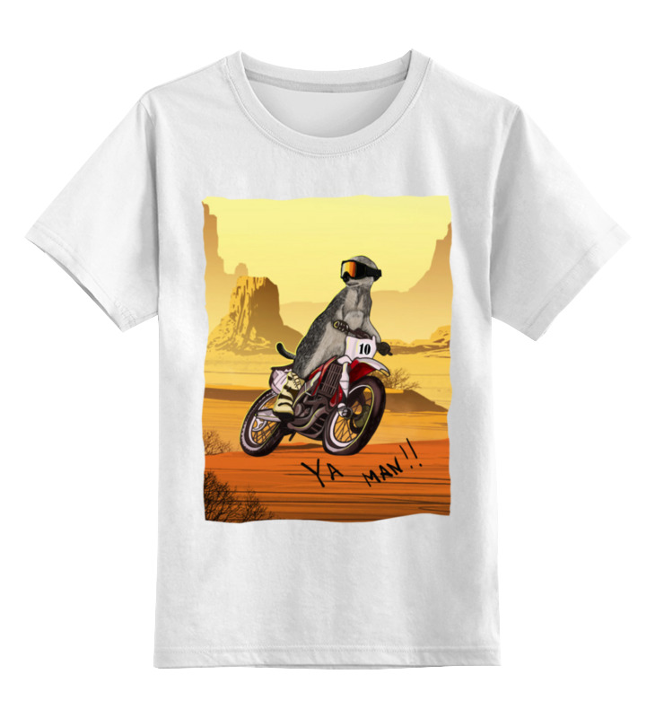Printio Детская футболка классическая унисекс Мотокросс