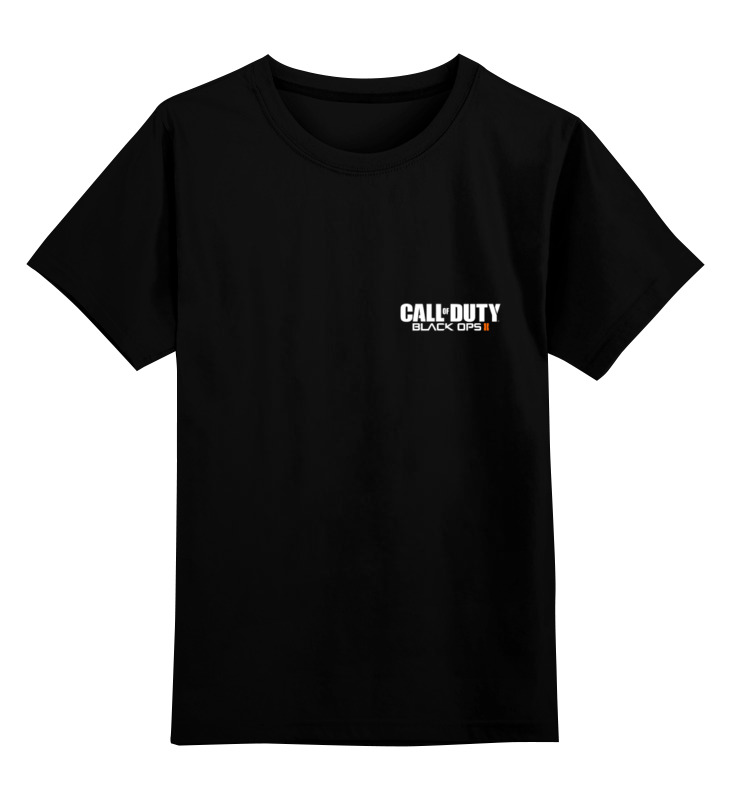 Printio Детская футболка классическая унисекс Call of duty black ops 2 мешок для сменной обуви с принтом игра call of duty black ops 3 33970