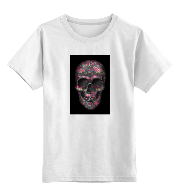 Printio Детская футболка классическая унисекс Череп детская футболка сахарный череп мексика sugar skull mexico 128 красный