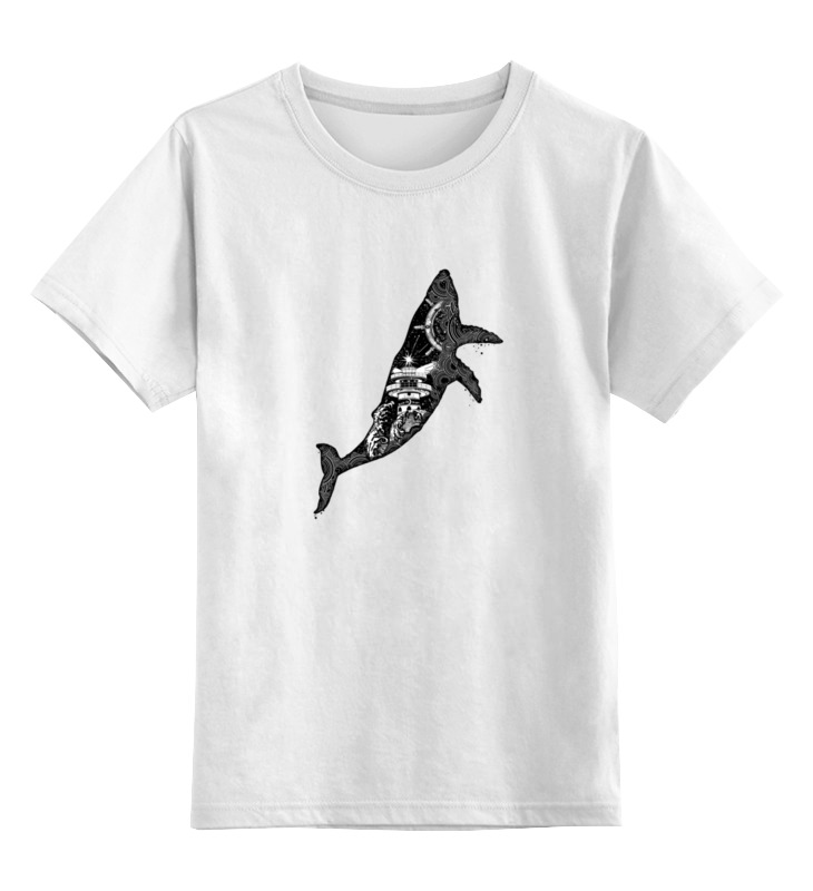 Printio Детская футболка классическая унисекс кит и море