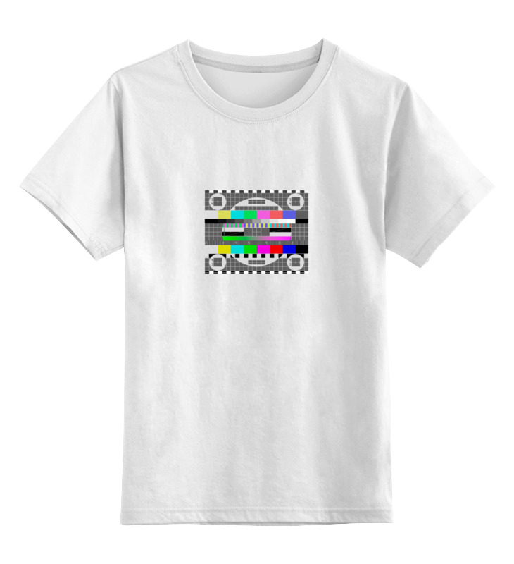 Printio Детская футболка классическая унисекс Настроечная таблица