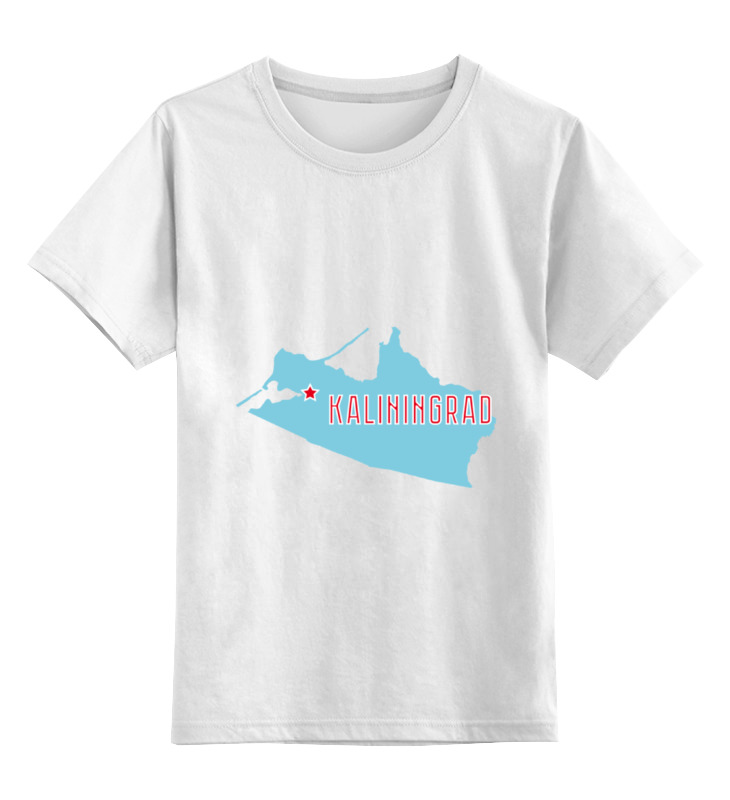 Printio Детская футболка классическая унисекс Калининградская область. калининград printio футболка wearcraft premium калининградская область калининград