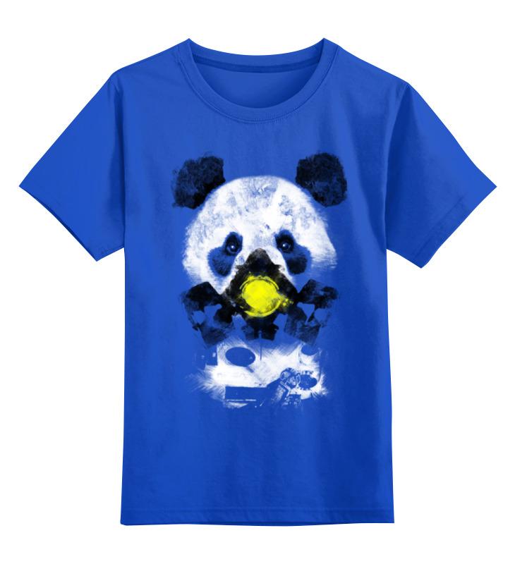 Printio Детская футболка классическая унисекс Панда в маске printio футболка классическая панда в маске