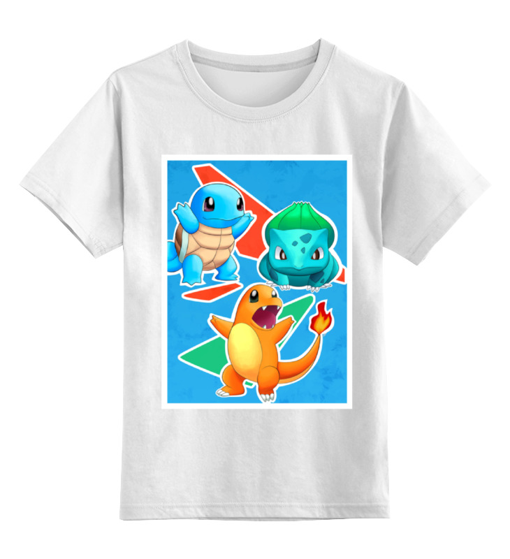 Printio Детская футболка классическая унисекс Покемоны