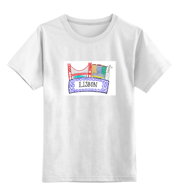 Printio Детская футболка классическая унисекс Lisbon