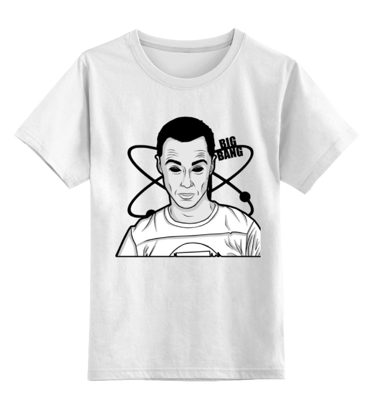 Printio Детская футболка классическая унисекс Sheldon from big bang theory printio подушка теория большого взрыва песенка шелдона купера