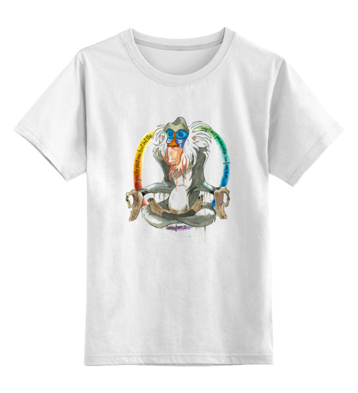 Printio Детская футболка классическая унисекс Медитация printio детская футболка классическая унисекс медитация