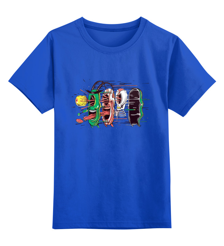 Printio Детская футболка классическая унисекс Зомби