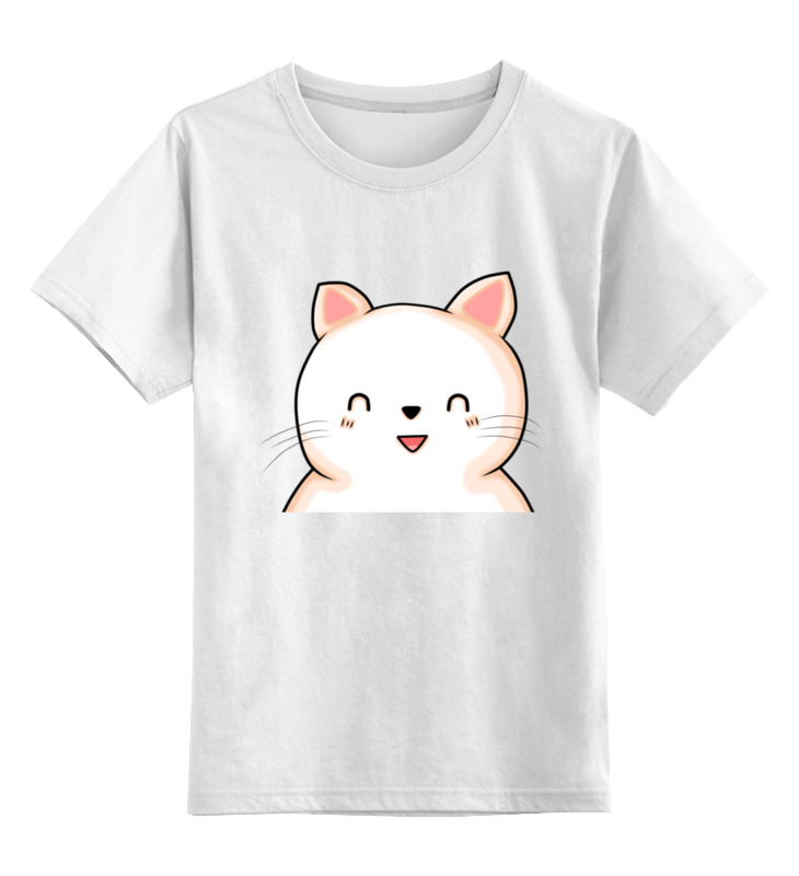 Printio Детская футболка классическая унисекс Кот няша printio футболка классическая кот няша