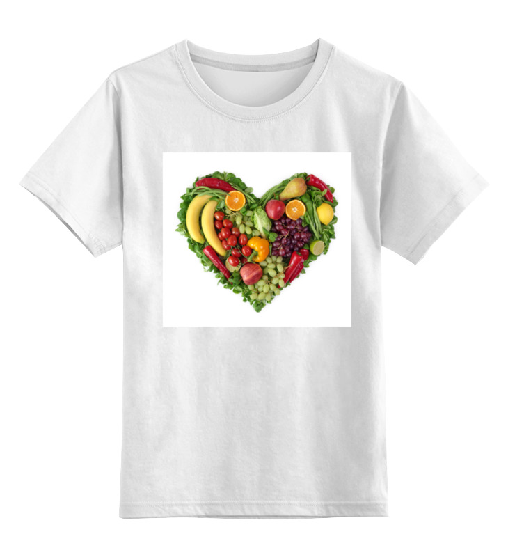 Printio Детская футболка классическая унисекс Fruit heart