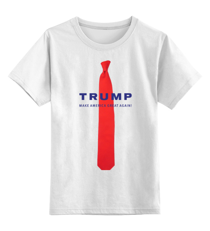 Printio Детская футболка классическая унисекс Галстук трампа