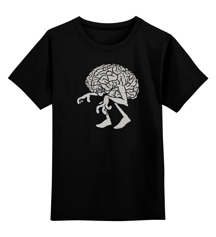 Printio Детская футболка классическая унисекс Brain / мозг printio свитшот унисекс хлопковый brain мозг