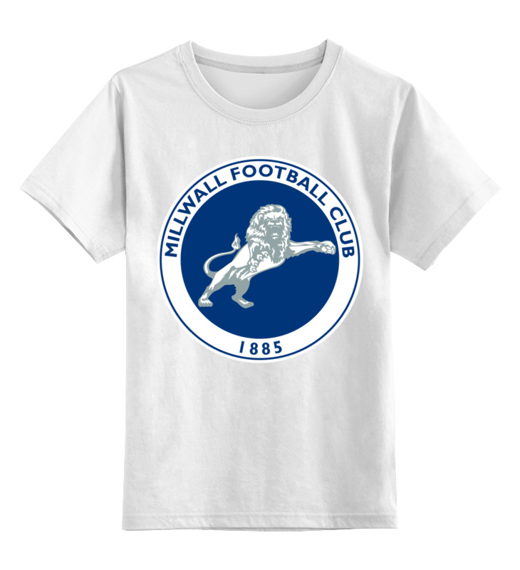 Printio Детская футболка классическая унисекс Millwall fc logo child tee printio детская футболка классическая унисекс millwall msc russia двусторонняя худи