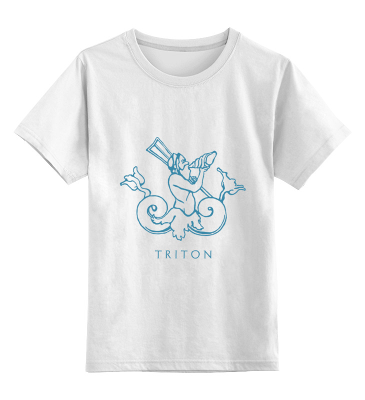 Printio Детская футболка классическая унисекс Тритон