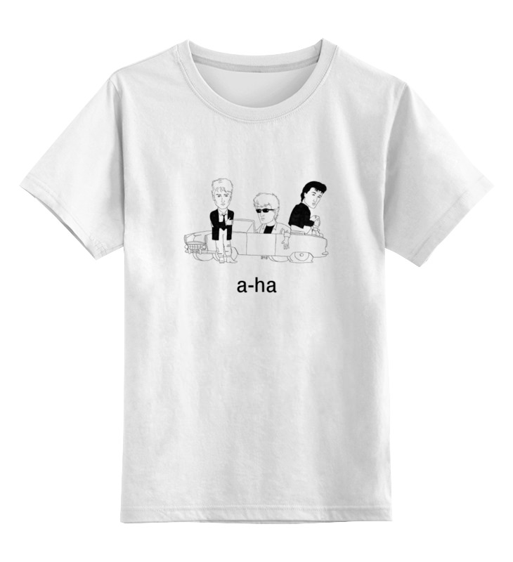 Printio Детская футболка классическая унисекс Группа a-ha поп a