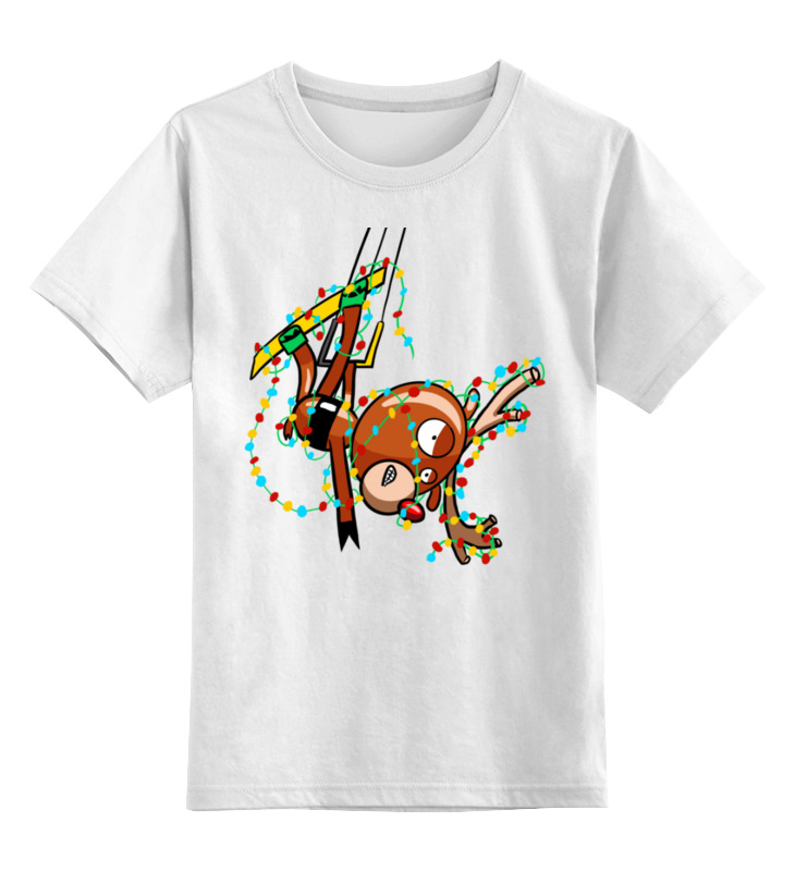 Printio Детская футболка классическая унисекс Олень-кайтер. детский printio футболка классическая лягушка кайтер м