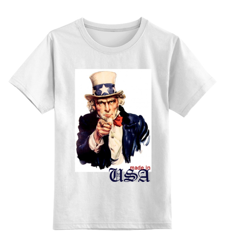 Printio Детская футболка классическая унисекс Америка