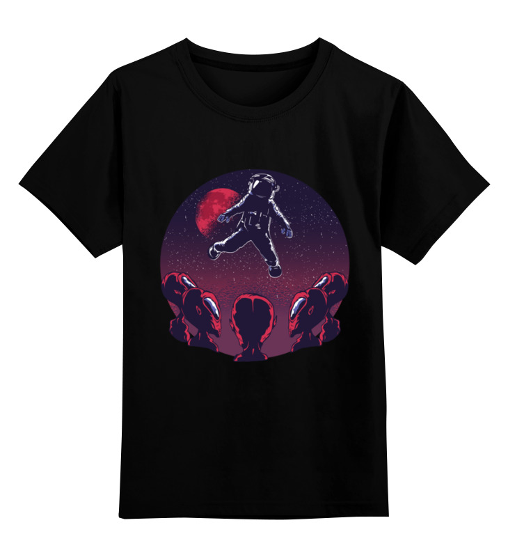 Printio Детская футболка классическая унисекс Astronaut alien