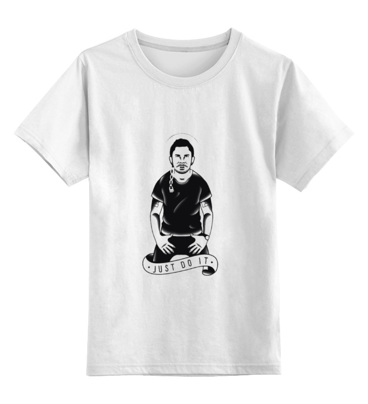 Printio Детская футболка классическая унисекс Шайа лабаф (just do it)