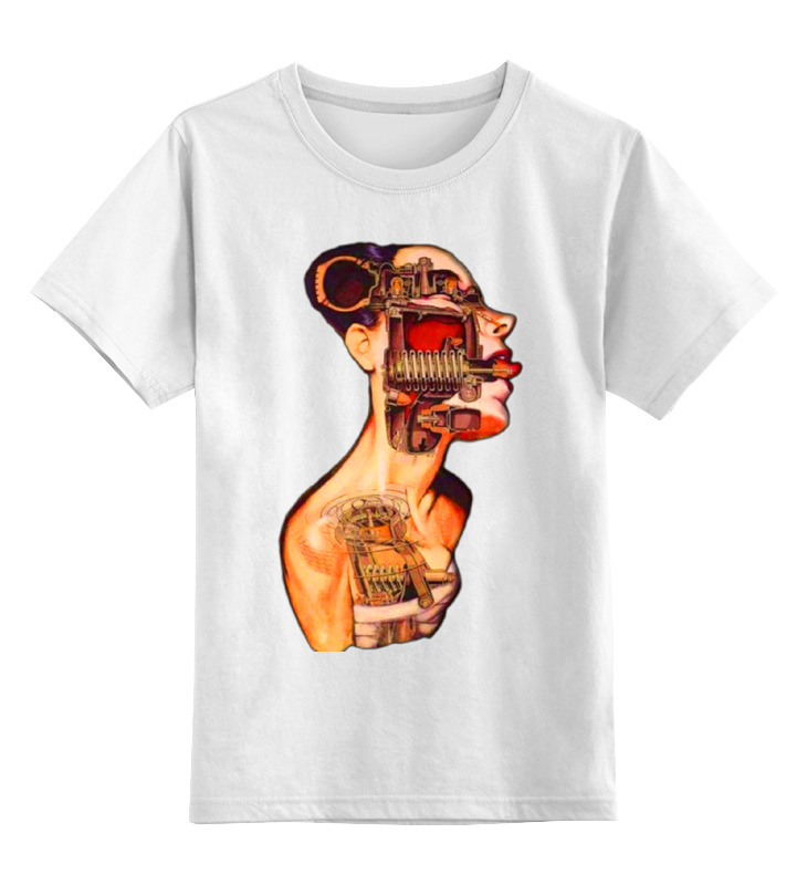 Printio Детская футболка классическая унисекс Женщина машина