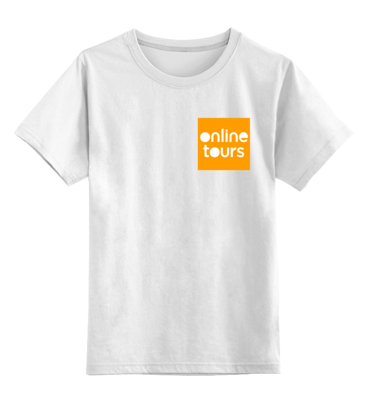 Printio Детская футболка классическая унисекс Оранжевый квадрат