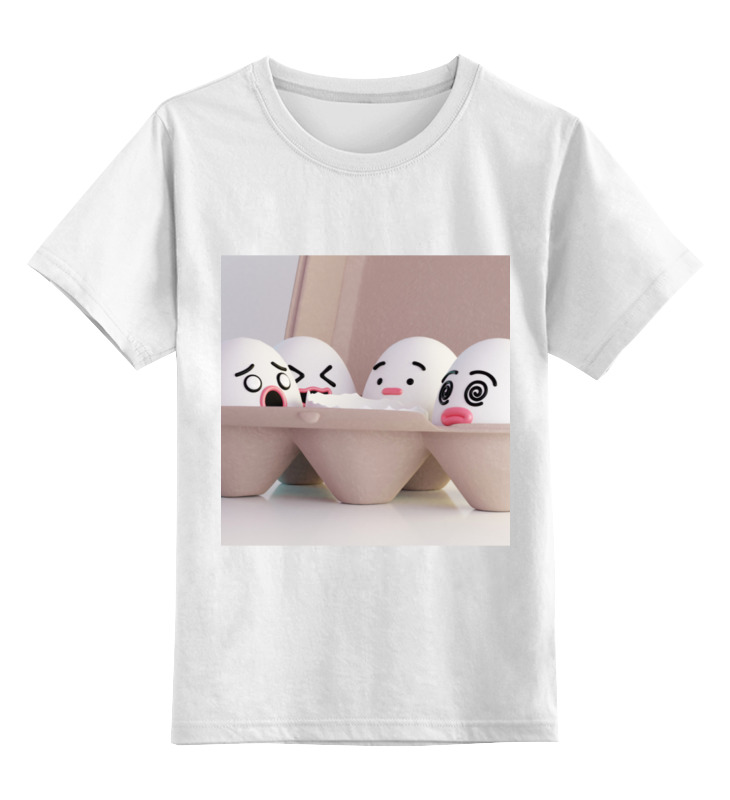 Printio Детская футболка классическая унисекс Травмированные яйца