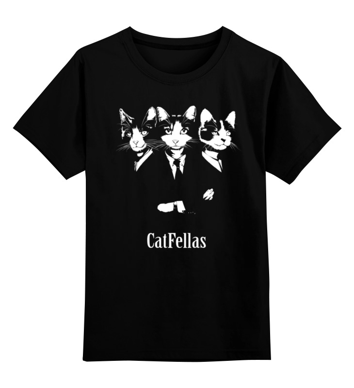 Printio Детская футболка классическая унисекс Славные коты