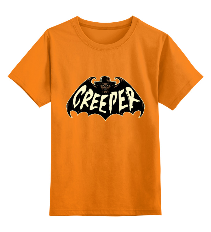 Printio Детская футболка классическая унисекс Джиперс криперс джиперс криперс 3381318 s оранжевый