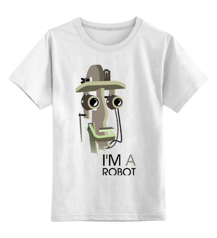 Printio Детская футболка классическая унисекс I`m a robot printio майка классическая i m a robot
