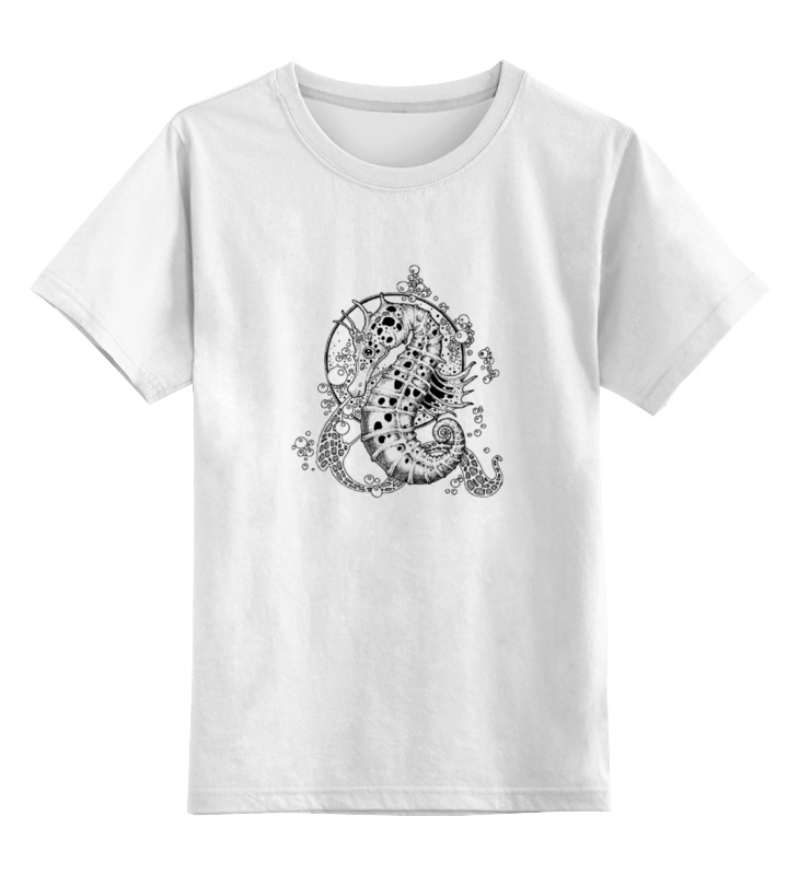 Printio Детская футболка классическая унисекс Морской конёк