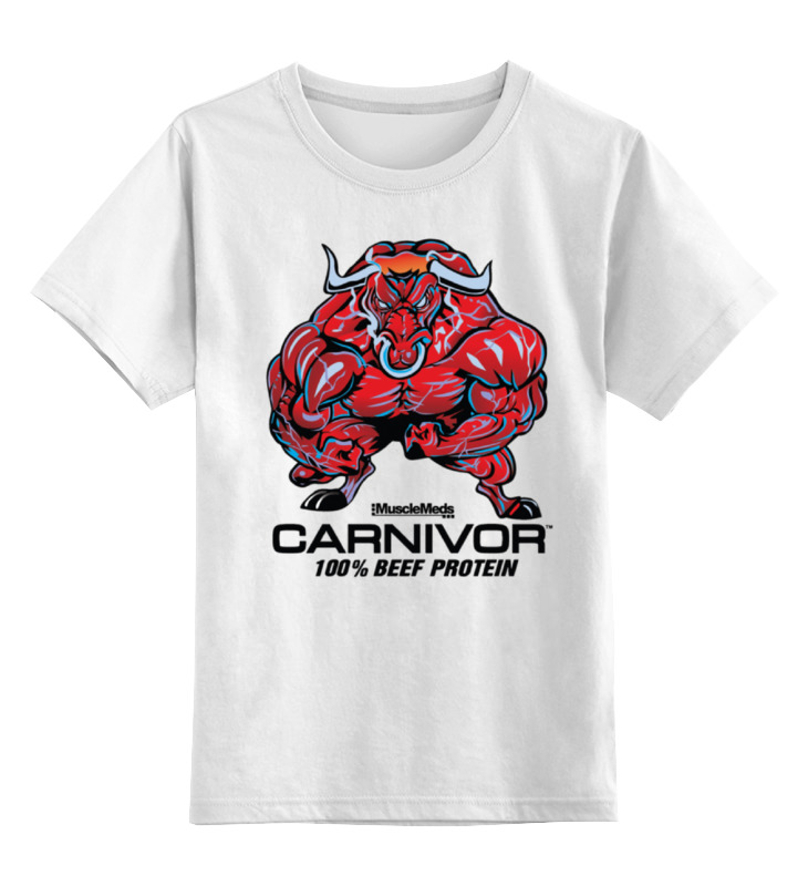 Printio Детская футболка классическая унисекс Bull bodybuilder