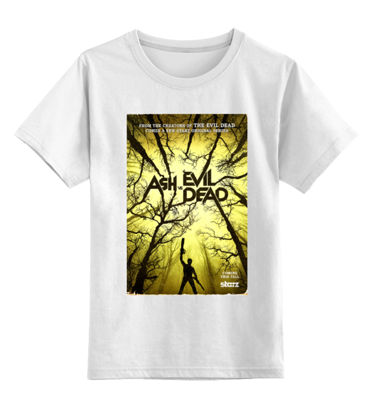 цена Printio Детская футболка классическая унисекс Ash vs evil dead / эш против зловещих мертвецов
