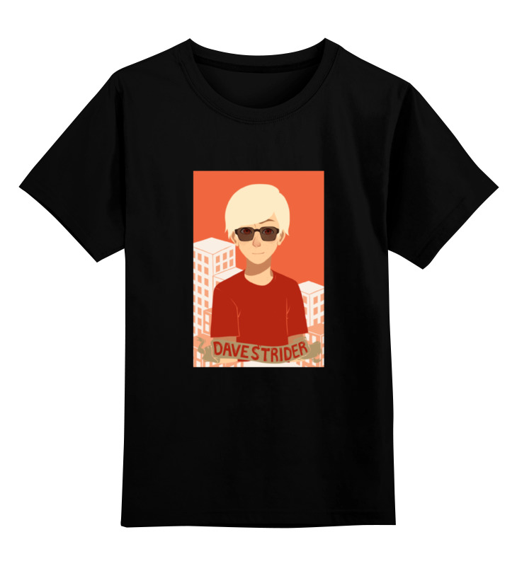 Printio Детская футболка классическая унисекс Дэйв страйдер homestuck цена и фото
