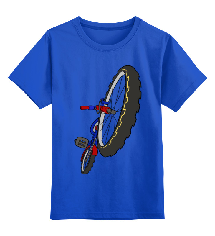 Printio Детская футболка классическая унисекс Велосипед колесо для велосипеда двойной обод 26 переднее под эксцентрик