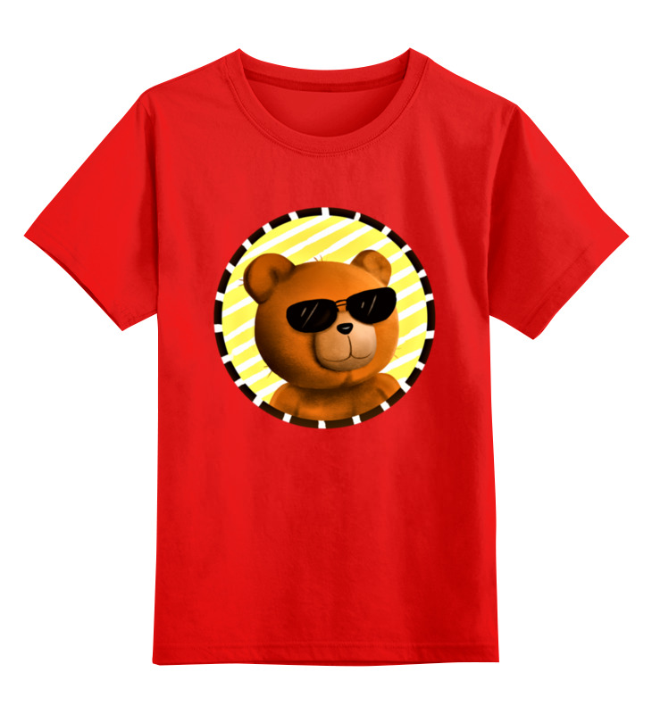 Printio Детская футболка классическая унисекс Медведь